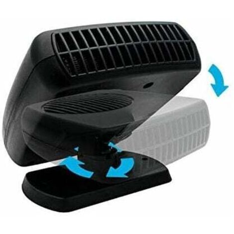 Radiateur et dégivreur portable 12 V 150 W pour voiture, ventilateur de chauffage et de dégivrage pour pare-brise, faible niveau sonore (1/5)