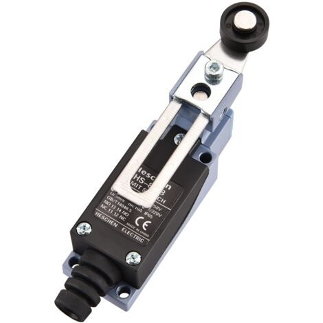 Interrupteur de fin de course Cntd TZ-8108 à levier à galet réglable 10 A 250 V CA SPDT momentané pour fraiseuse CNC et plasma IP65 (1/5)