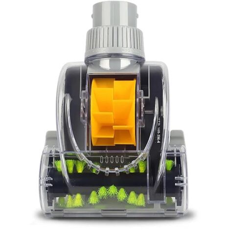 Mini Turbo Brosse, Accessoire Aspirateur Mini Turbo Brosse Universel Accessoires Brosse Spécial Poils d'Qnimaux Brosse Turbo pour Aspirateurs 32mm (1/5)