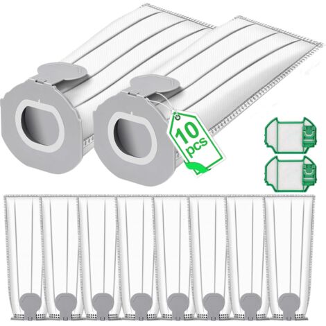 Adapt to Vorwerk VK7 FP7 vacuum cleaner dust bag Vorwerk VK7 FP7 dust bag filter core filter-dust bag10+filter2 (1/5)