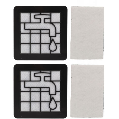 Ensemble de filtres réutilisables pour aspirateur, compatibles avec les modèles XB2022, XB2023, XB2042, XB2062, XB2122, XB2123, XB2125 et XB2142 (1/5)