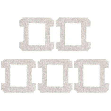 Chiffons en Microfibre Nettoyables et RéUtilisables pour Robot de Nettoyage de Vitres Ecovacs WINBOT W1 W1 Pro (1/5)