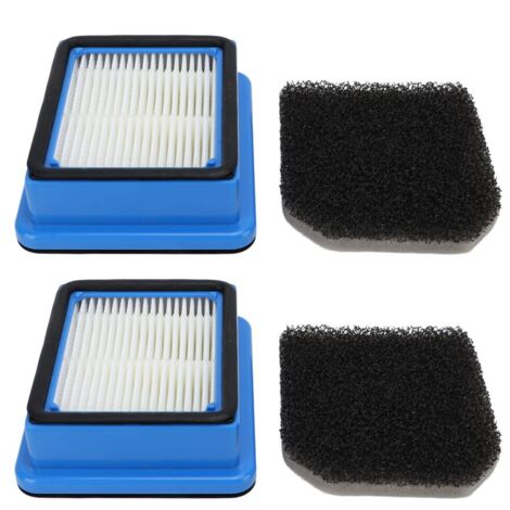 Lot de 2 éléments filtrants de rechange pour aspirateurs Electrolux Q6, Q7, Q8, WQ61, WQ71 et WQ81. Accessoires (1/5)