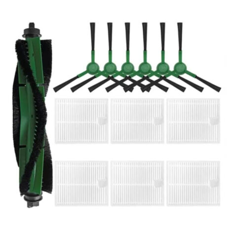 pour Aspirateur Robot pour IRobot Roomba Combo Essential /Vac Essential Y0112, Pièces Lavables, Filtre de Brosse Latérale (1/5)