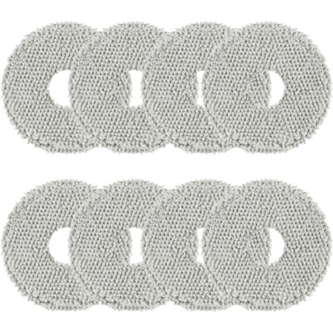 Pièces Wischtücher pour Xiaomi X10+ / X20+ & Dreame L10s Ultra / L10 Ultra / L20 Ultra / L10s Pro Ultra Heat / X40 Ultra Complete Saugroboter, Microfaser Nasses Wischpads Zubehör (1/5)