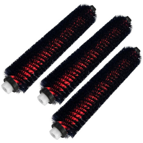Lot de 3 brosses de nettoyage d'origine pour Roborock S7 MaxV Ultra/S7 Pro Ultra/S8 Pro Ultra/G10s,brosse d'entretien à rouleau, accessoires amovibles pour brosses de nettoyage à rouleau haute vitesse (1/5)