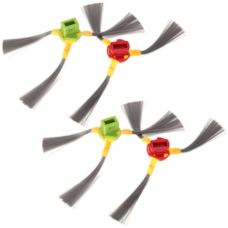 2 paires de brosses latérales de rechange compatibles avec les accessoires pour aspirateurs Deebot (1/5)