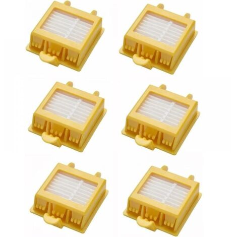 Kit de 6 pièces de rechange pour filtres et accessoires pour aspirateur Roomba iRobot 700 760 770 780 790 700- (1/5)
