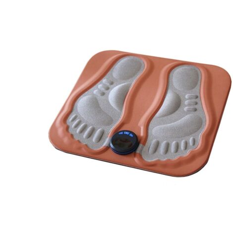 Masseur de pieds électrique, Masseur de pieds USB, Coussin de massage des pieds EMS avec 6 modes et 15 fréquences réglables, favorise la circulation sanguine (1/5)
