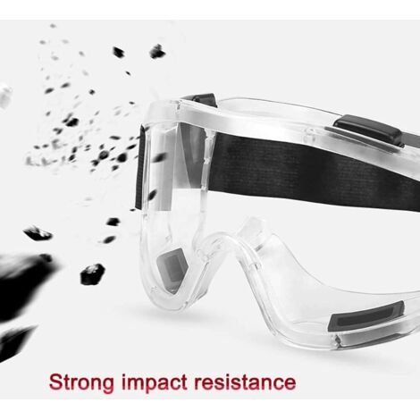 Lot De 10 Visières De Protection Transparentes Anti-Gouttes Et Anti-Poussière Réutilisables