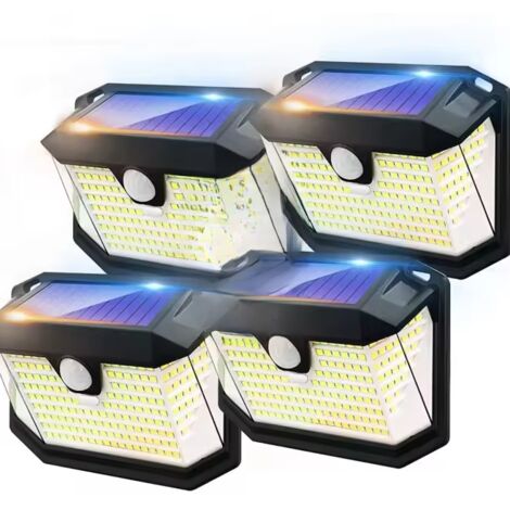 Énergie solairedirigéÉclairage, éclairage extérieur de jardin178individudirigédétecteur de mouvement à lumière solaire270°projecteur solaire extérieur (1/5)