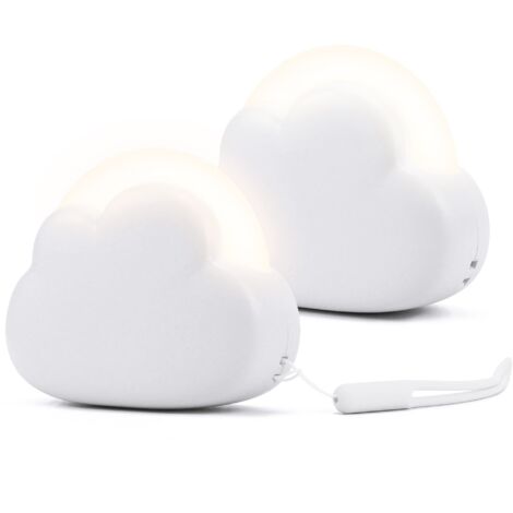 Veilleuse - Lampe de chevet - Lampe de nuit portable - Lampe LED - Batterie 1200 mAh - 2 modes d'éclairage - Sans UV - Charge rapide (1/5)