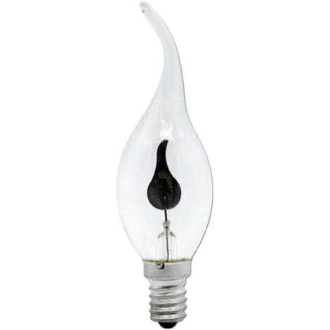 Ampoule LED E14 à effet flamme clignotante, décoration de Noël，Saint-Valentin, Fête de mariage (1/5)