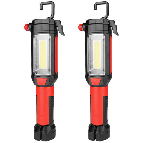 DirigéLampe de travail magnétique multifonctionnelle,ÉPIVoyant de maintenance, rouge,2Article (1/5)