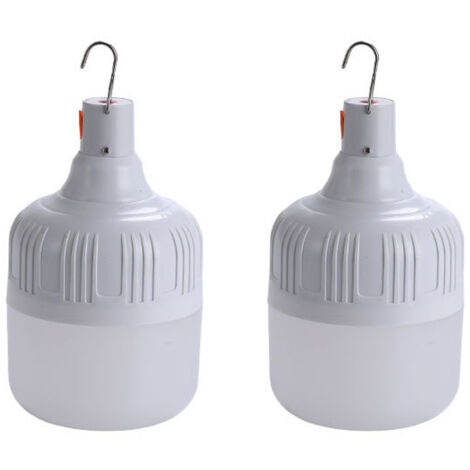 40Ampoule de secours portable pour une utilisation en extérieur, idéale pour le camping./Randonnée/jardin/barbecue/Panne de courant, lumière blanche (1/5)