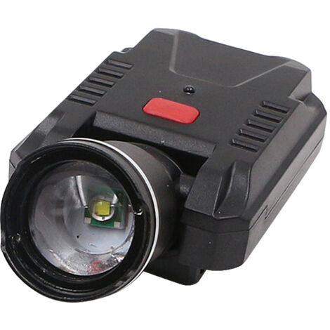 Lampe frontale rechargeable à clip avec mise au point, lampe frontale pour la pêche de nuit (1/5)