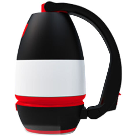 TriplerdirigéLampe torche combinée, lampe de travail et lampe de table à piles convient pour le camping et l'éclairage de secours rouge (1/5)