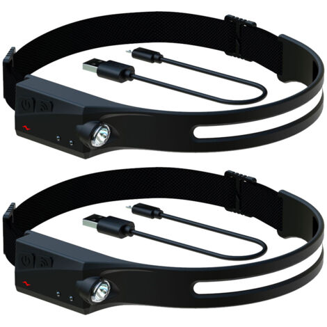 Lampe Frontale Borcelle Adventure Light – Faisceau Panoramique 230° Et Geste De La Main