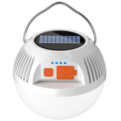 Mini lampe torche de camping, idéale pour les situations d'urgence en cas d'ouragan, taille moyenne, lumière blanche (1/5)