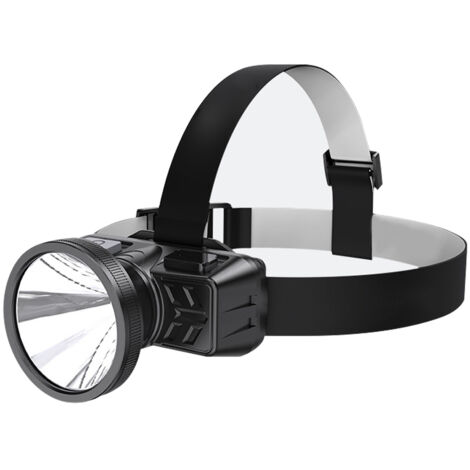 Bandeau rechargeable haute intensité et longue portéedirigéLampe frontale de 2,5 W avec une autonomie de 3 heures (1/5)