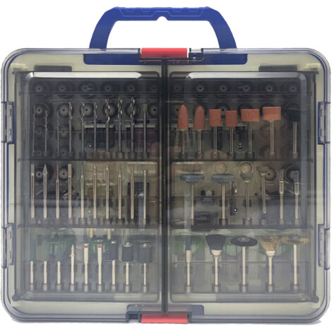Coffret de 490 Accessoires d'Outils Rotatifs Universels, Kit d’Accessoires d'Outils Rotatifs Multifonctions pour Coupe, Gravure, Meulage, Polissage, Ponçage, Perçage, etc (1/5)