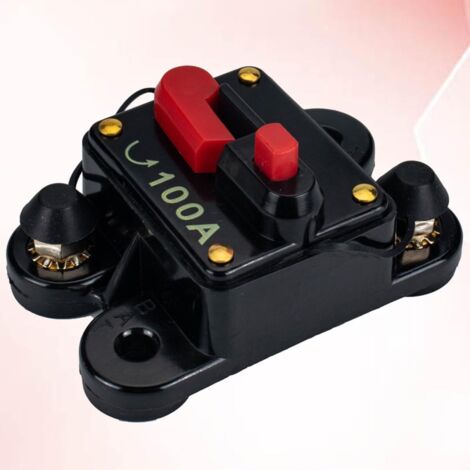 Disjoncteur de voiture 1Pc 12V Dc 40A Disjoncteur Stéréo Fusible Réinitialiser Fusible Réarmable