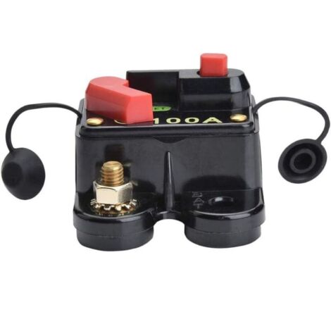 1pc 12V DC 40A Disjoncteur Réinitialiser Fusible Réarmable Pratique Utilisation Facile pour Voiture