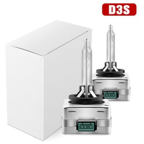 Ampoule D3S Xenon HID 8000K Bleu Froid Lampe 12V 35W pour Voiture Phare Remplacement Kit, Garantie de 2 Ans(2 Pcs) (1/5)