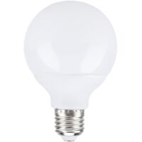 Ampoule LED haute luminosité E27 5W 85-265V, boîtier en plastique PVC, ampoule domestique, lumière blanche froide 6500K