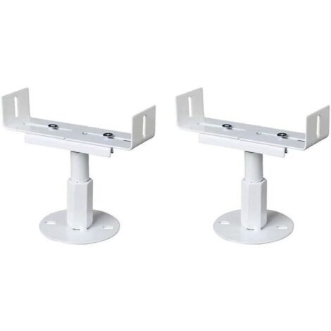Lot de 2 pieds de radiateur en aluminium, hauteur réglable de 8 à 13 cm, style architectural traditionnel, résistant au sel et au brouillard pour radiateurs en fonte