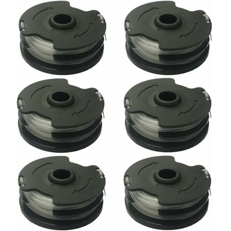 Bobine de fil pour Parkside PRTA 20-Li A1 / B2 / C3 Bobines de Fil de Rechange pour débroussailleuse sans fil LIDL Parkside PRTA 20-Li A1 / B2 / C3, PRT 300 A1, PRT 550 A1 / A3 (6pcs) (1/5)