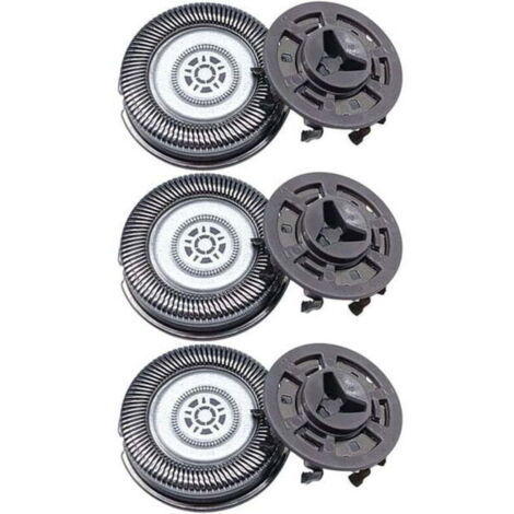 Têtes de rechange SH71 pour rasoirs électriques Philips série 7000/S5000 angulaires S5531 S5533 S5535 S7732 S7735 S7888 (3 pièces)