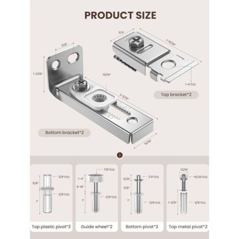 URB Ensemble de câble pour porte coulissante électrique Kit de câble de