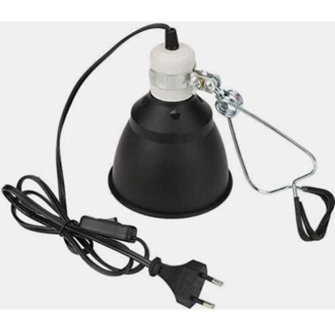 Lampe E27 pour reptiles tortues et reptiles - Lampe chauffante UVA/UVB - Pour couveuse de poulet, de jardin