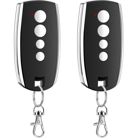 433.92MHz Telecommande Portail, 4 Canaux Telecommande Porte de Garage Compatible avec King Gates STYLO2K STYLO4K Stylo, Codes Roulants Bip De Porte De Garage, Lot de 2 (1/5)