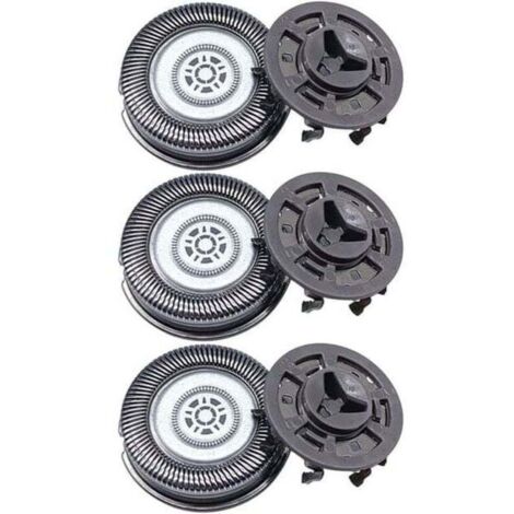 Têtes de rechange Philips SH71 3pcs - Compatible série 7000/S5000 (S5531/S5533/S5535/S7732/S7735/S7888) - Angulaires - Rasage précis - Hommes (1/4)