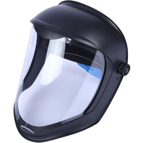 Casque intégral avec visière, traitement antibuée, bord de sécurité, protection contre les chutes, masque à double bandeau (1/5)