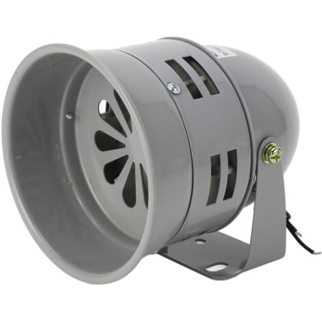 Alarme industrielle, sirène à moteur, 120db, 40W, coque en fer gris, klaxon de feu, composant électronique, ac 220v (1/5)