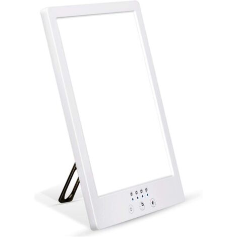Lampe de luminothérapie,12000 lux,peut prévenir la dépression d'humeur,la mémoire et la fonction de temps,peut ajuster la luminosité et la température du croisement des couleurs