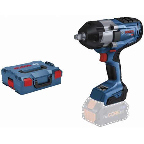 Atornillador de impacto sin escobillas 18V BOSCH 950Nm GDS 18V-1000 - maquina sin bateria + maletin Lboxx - 06019J8301