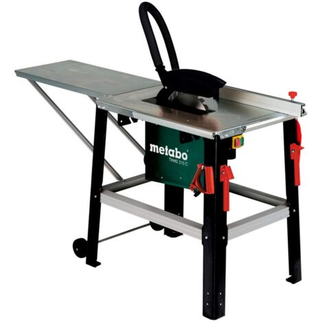Sierra de mesa profesional de 2000W con base METABO 315mm TKHS 315C - 0103152000