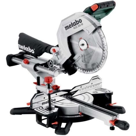 Sierra ingletadora radial profesional 2000W METABO 305mm KGS 305 M - 613305000