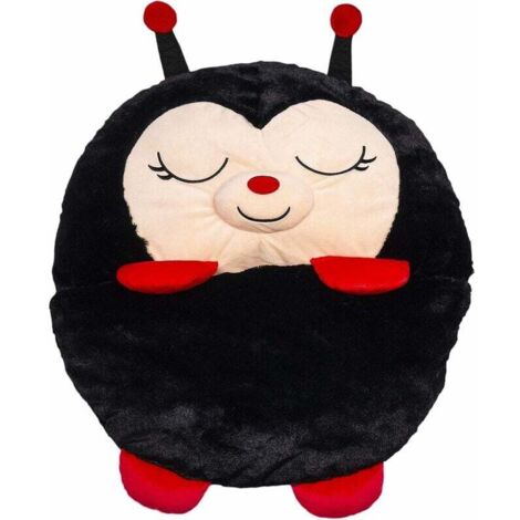 Faltbares Schlafsackkissen, 2 in 1, Anti-Kick-Schlafsack für Kinder, Marienkäfer-Stil (1/4)