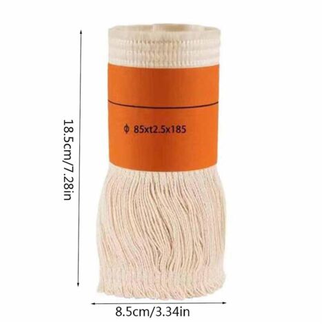 Kerosin-Heizdocht 85 x 2,5 x 185 mm und 9,5 x 2,5 x 18 mm Fiberglas-Kerosin (1/2)