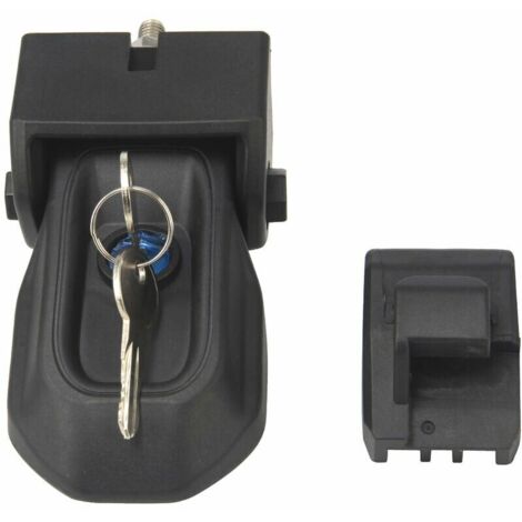 Motorhaubenverriegelung mit Knöpfen. Diebstahlsicherung für die Motorhaube des Jeep Wrangler JL (2018–2020). (1/5)