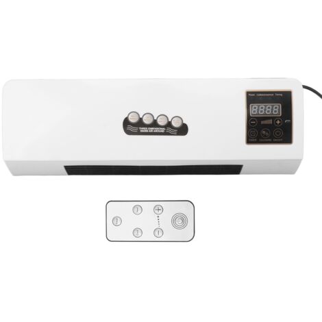 SUNXURY Eosnow, piccolo riscaldatore, riscaldatore elettrico portatile da parete, riscaldatore per bagno e camera da letto, freddo e caldo, modello touch