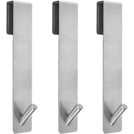 Set di 2 ganci da bagno, ganci per asciugamani da bagno, quadrati in
