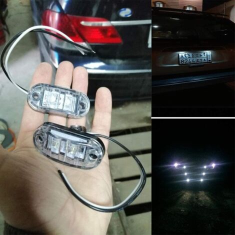 Indicatore luminoso a LED per auto, indicatore di direzione, Stop al parcheggio