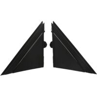 SUNXURY Eosnow,1SH17KX7AA Copertura per specchietto retrovisore sinistro e destro, piastra di ricambio per FIAT 500 2012-2017, nero lucido