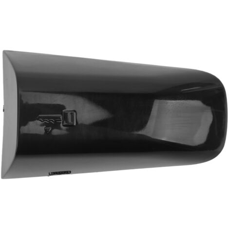 Tapa de manija de puerta derecha SUNXURY para cerradura de llave, color negro, LR048299, repuesto para Range Rover Evoque 201119 (1/4)